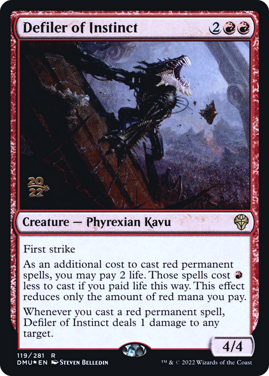 Defiler of Instinct [Dominaria United Prerelease Promos]