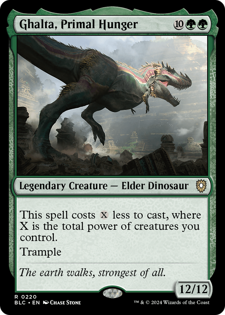 Ghalta, Primal Hunger (220) - Bloomburrow Commander