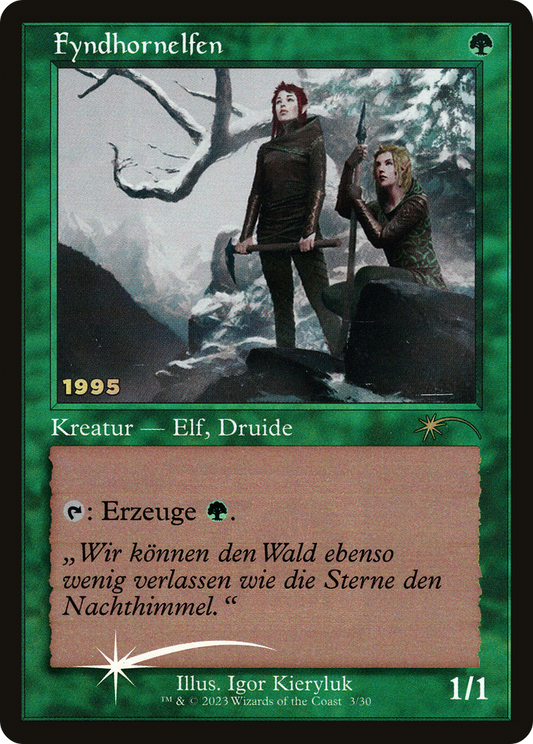 Fyndhornelfen (Fyndhorn Elves) [30th Anniversary Promos]