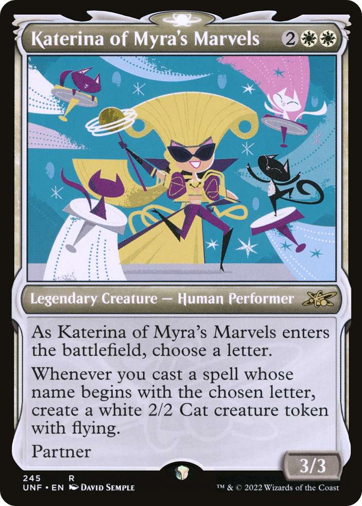 Katerina of Myra's Marvels (Showcase) [Unfinity] Foil