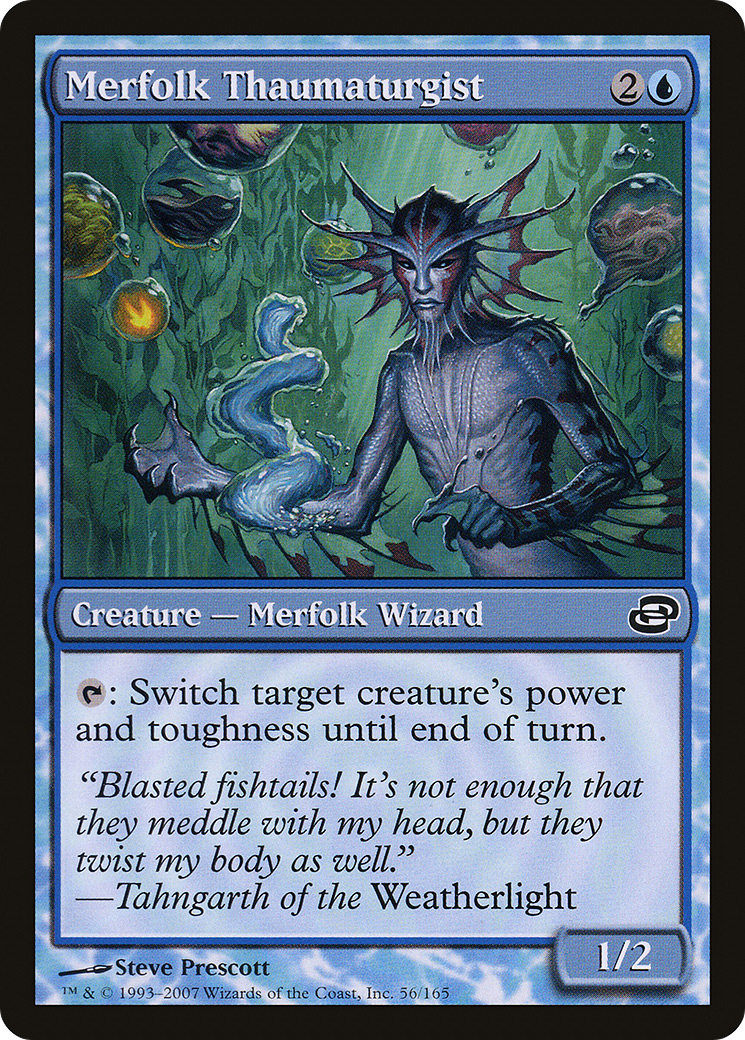 Merfolk Thaumaturgist (056) Foil - Planar Chaos
