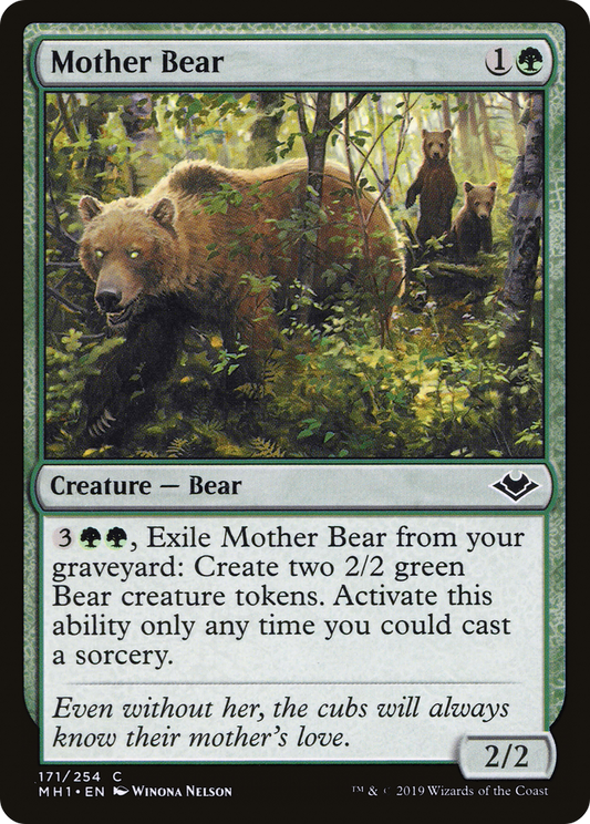 Mother Bear (171) Foil - Modern Horizons
