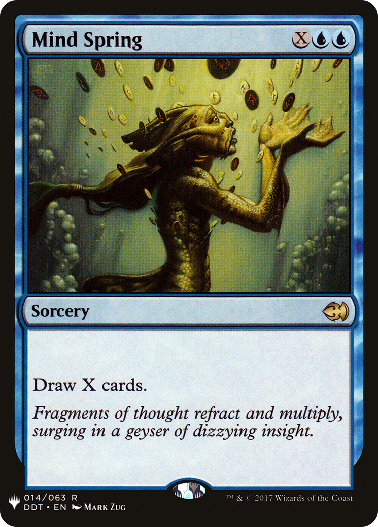 Mind Spring (DDT-14) - The List