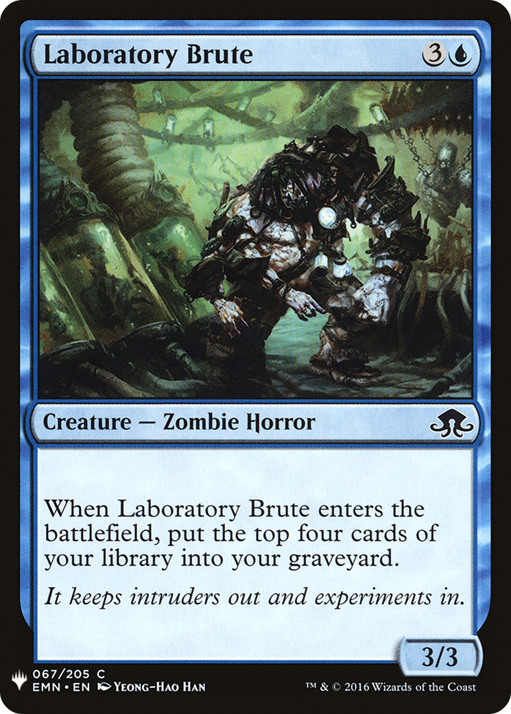 Laboratory Brute (EMN-67) - The List