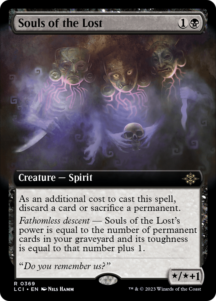 Souls of the Lost (Extended Art) (369) - The Lost Caverns of Ixalan