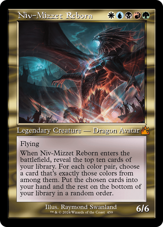 Niv-Mizzet Reborn (Retro Frame) [Ravnica Remastered] Foil