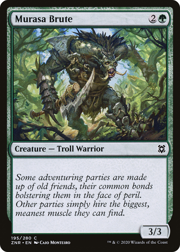 Murasa Brute (195) Foil - Zendikar Rising