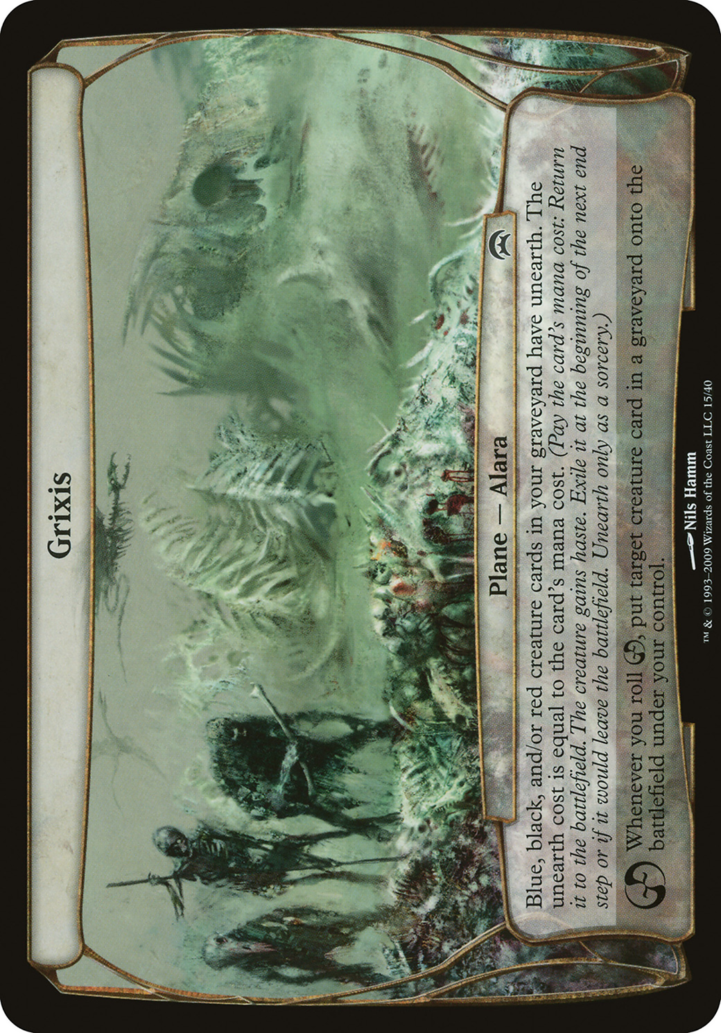 Grixis (015) - Planechase Planes