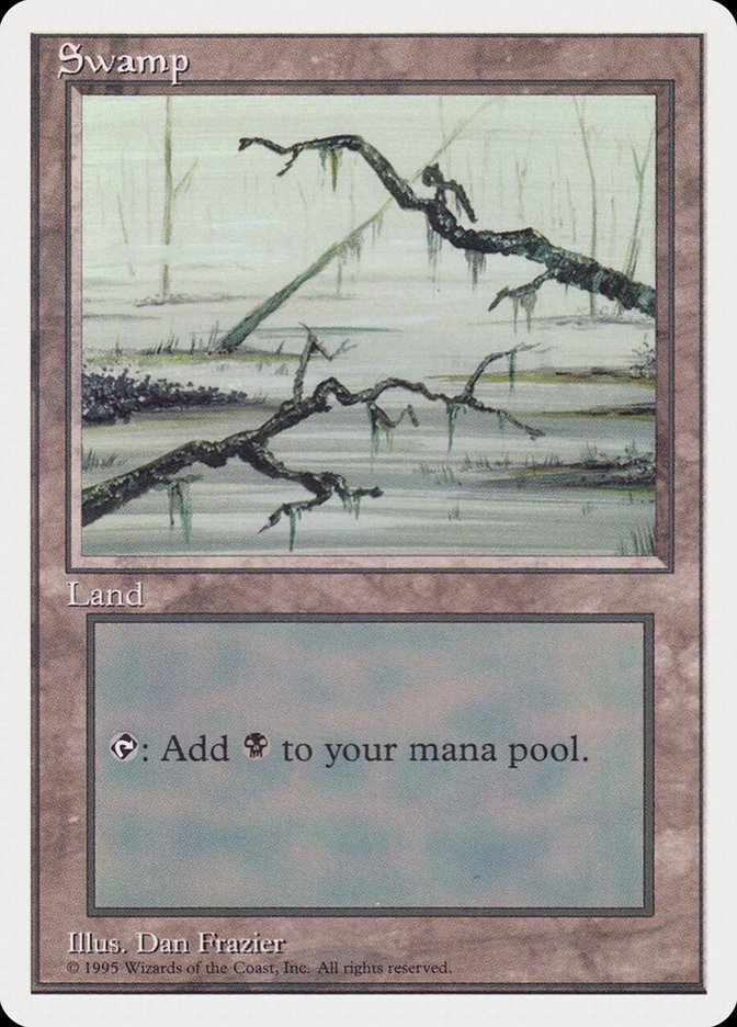 Swamp (Gray Water, Light Fog) [Rivals Quick Start Set] | Silver Goblin