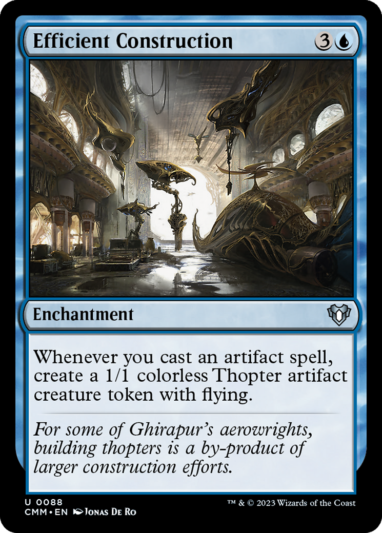 Efficient Construction (088) - Commander Masters