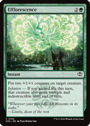 Efflorescence (144) Foil - Secrets of Strixhaven