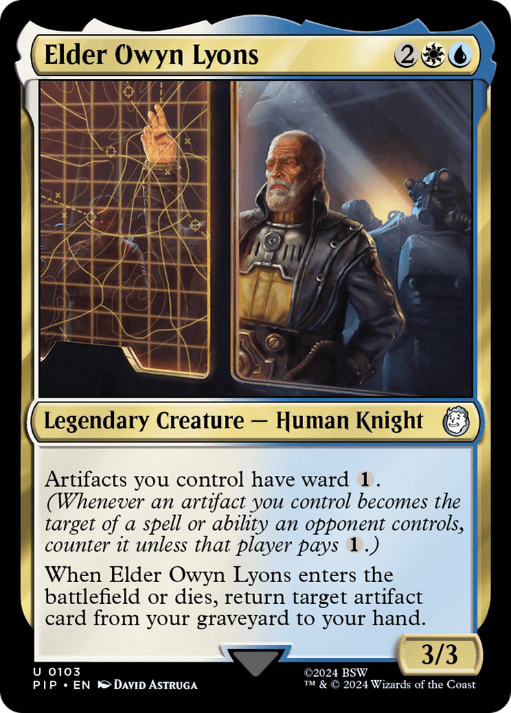 Elder Owyn Lyons (103) Foil - Fallout