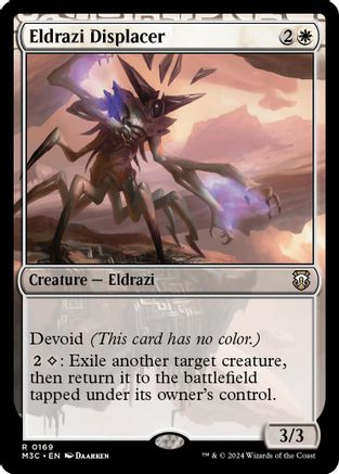 Eldrazi Displacer (169) Ripple Foil - Commander: Modern Horizons 3