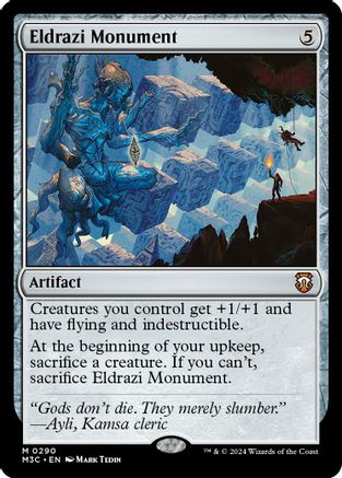 Eldrazi Monument (290) Ripple Foil - Commander: Modern Horizons 3