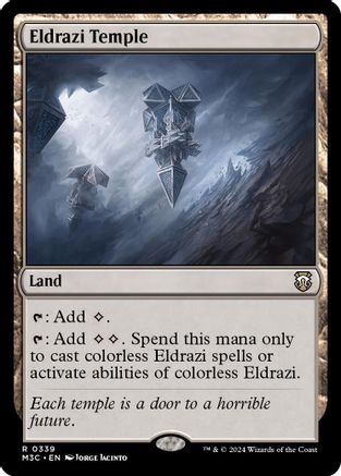 Eldrazi Temple (339) Ripple Foil - Commander: Modern Horizons 3