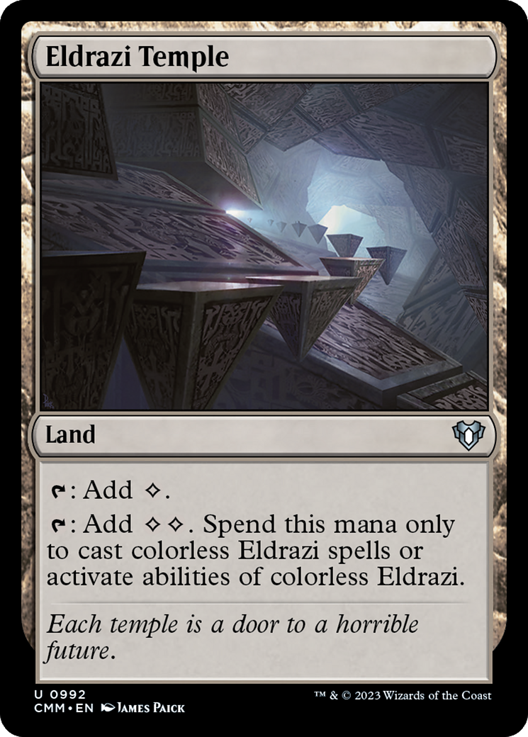 Eldrazi Temple (992) - Commander Masters