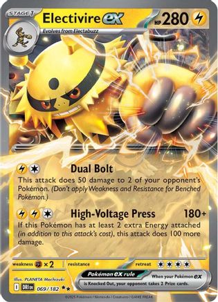 Electivire ex (69) Holofoil - Destined Rivals