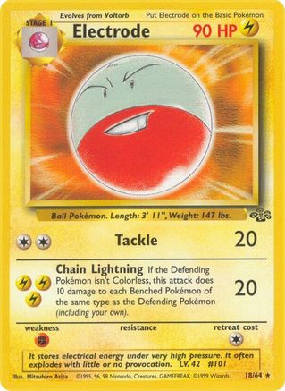 Electrode (18) (1st Edition) - Jungle