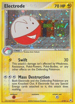 Electrode (5) Holofoil - Hidden Legends