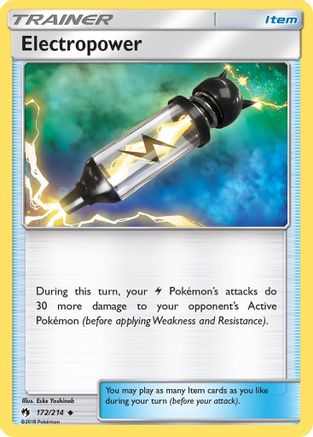 Electropower (172) Reverse Holofoil - Lost Thunder