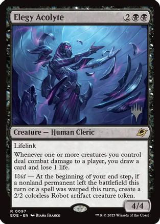 Elegy Acolyte (Promo Pack) (097) - Edge of Eternities