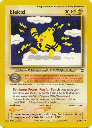 Elekid (22) (Unlimited) - Neo Genesis