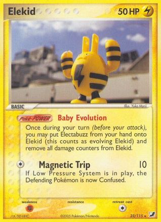 Elekid (23) Reverse Holofoil - Unseen Forces