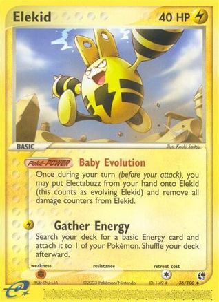 Elekid (36) Reverse Holofoil - Sandstorm