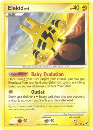 Elekid (48) Reverse Holofoil - Diamond & Pearl
