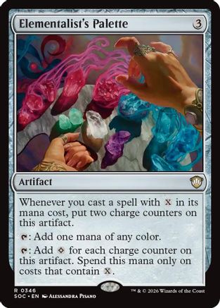 Elementalist's Palette (346) - Commander: Secrets of Strixhaven