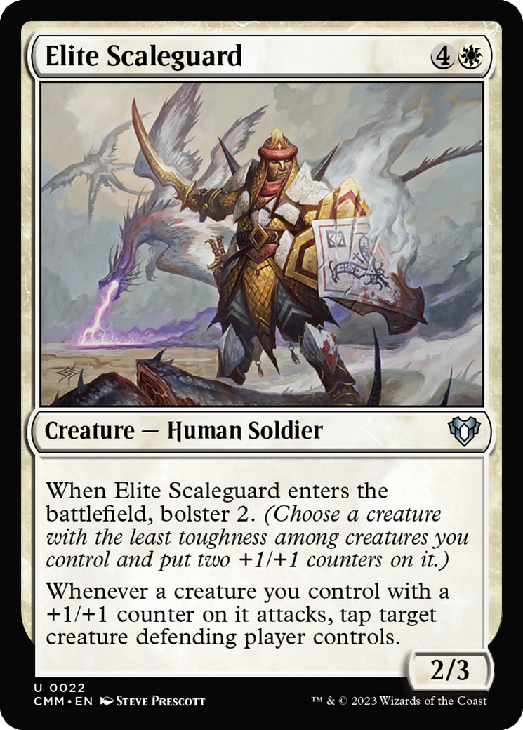 Elite Scaleguard (022) - Commander Masters