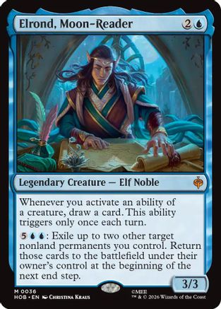 Elrond, Moon-Reader (036) Foil - The Hobbit