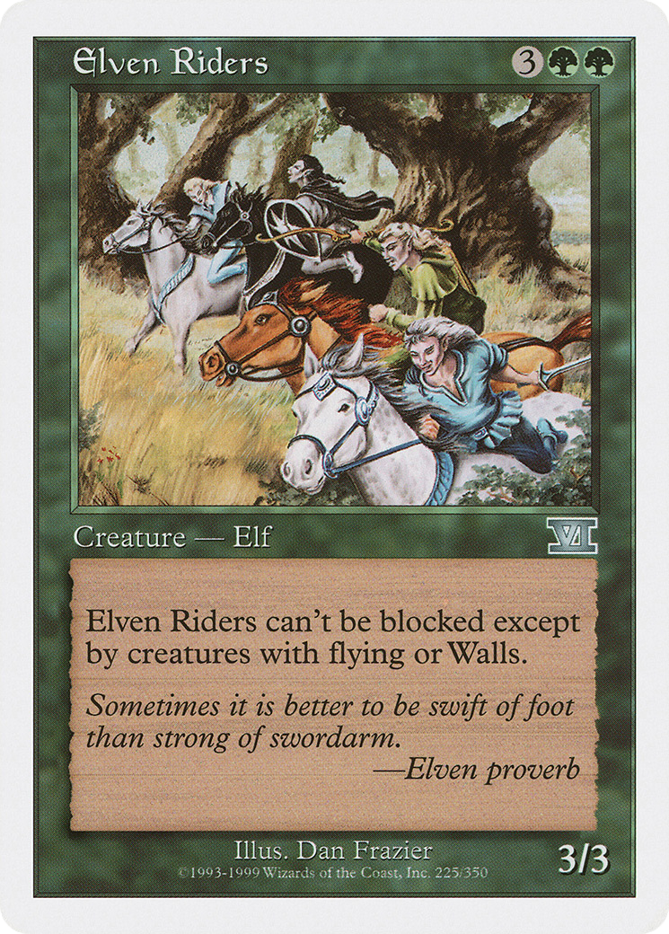 Elven Riders (225) - Classic Sixth Edition
