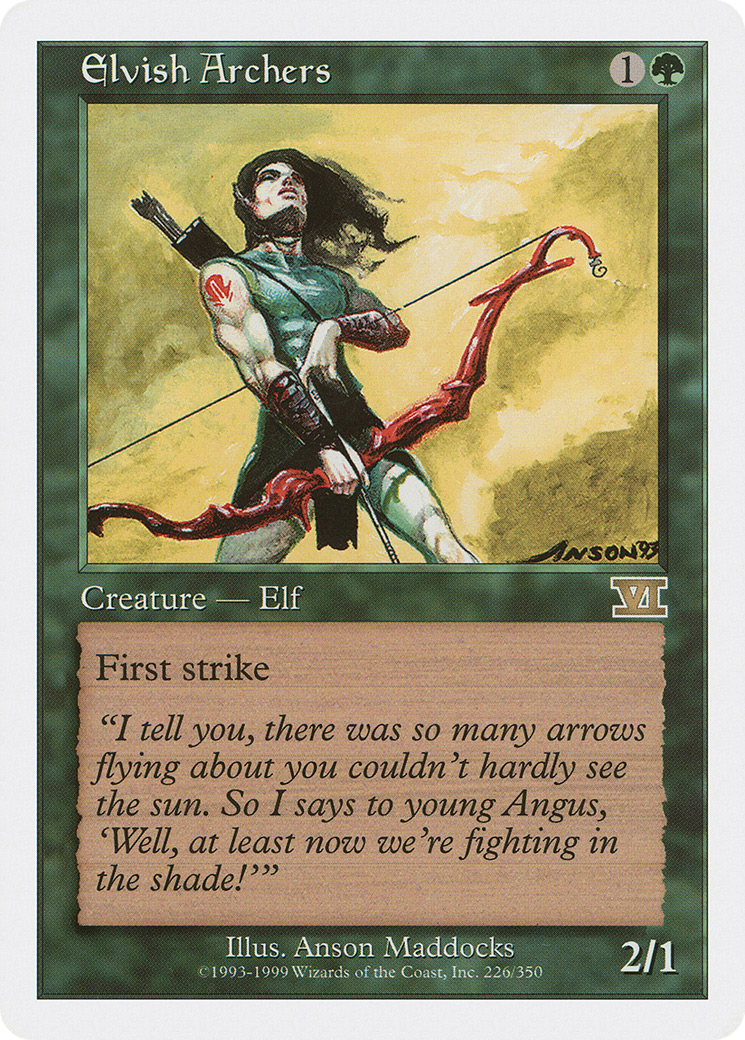 Elvish Archers (226) - Classic Sixth Edition
