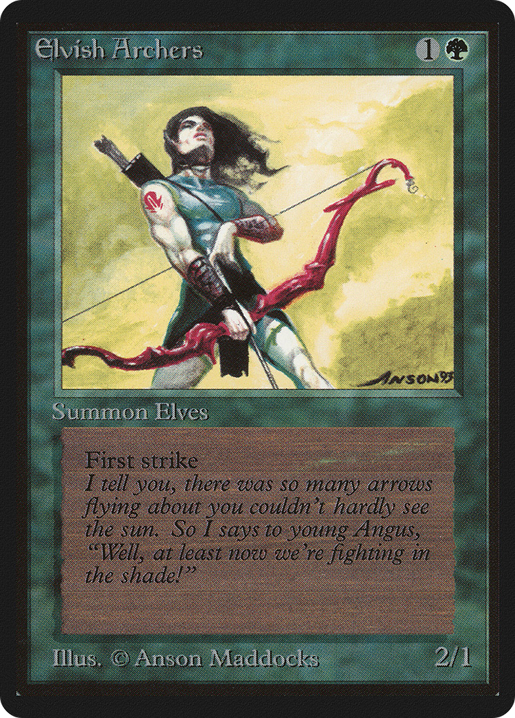 Elvish Archers - Limited Edition Beta
