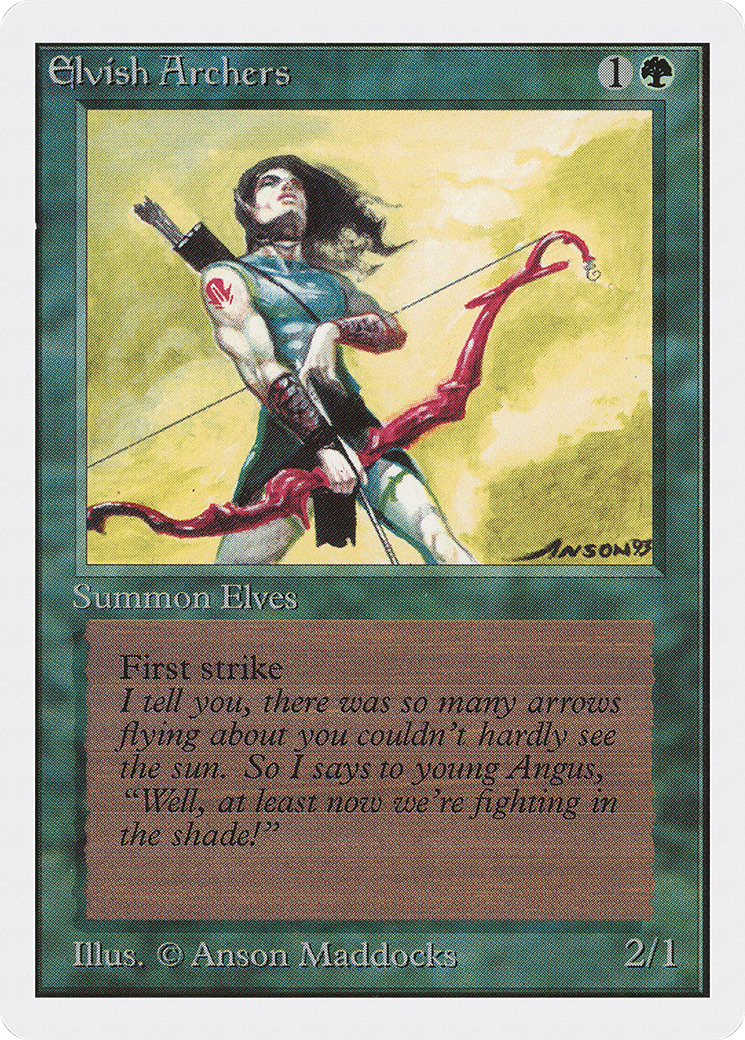 Elvish Archers - Unlimited Edition
