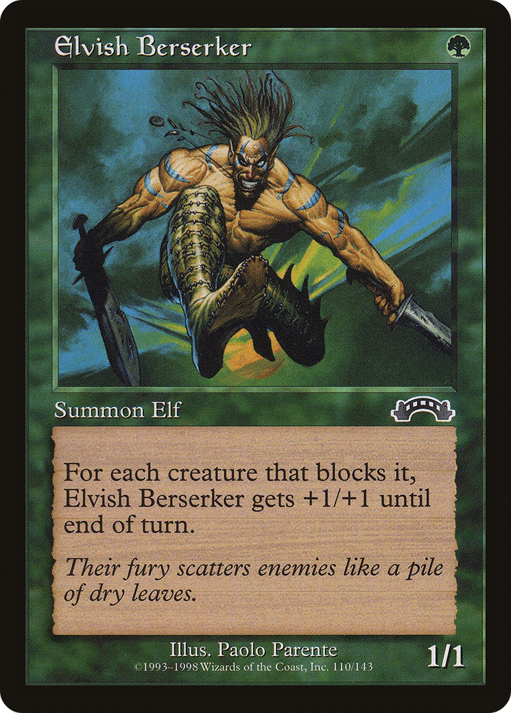Elvish Berserker (110) - Exodus