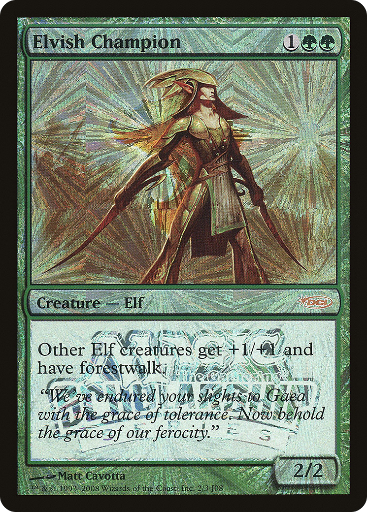 Elvish Champion (002) Foil - Junior Super Series