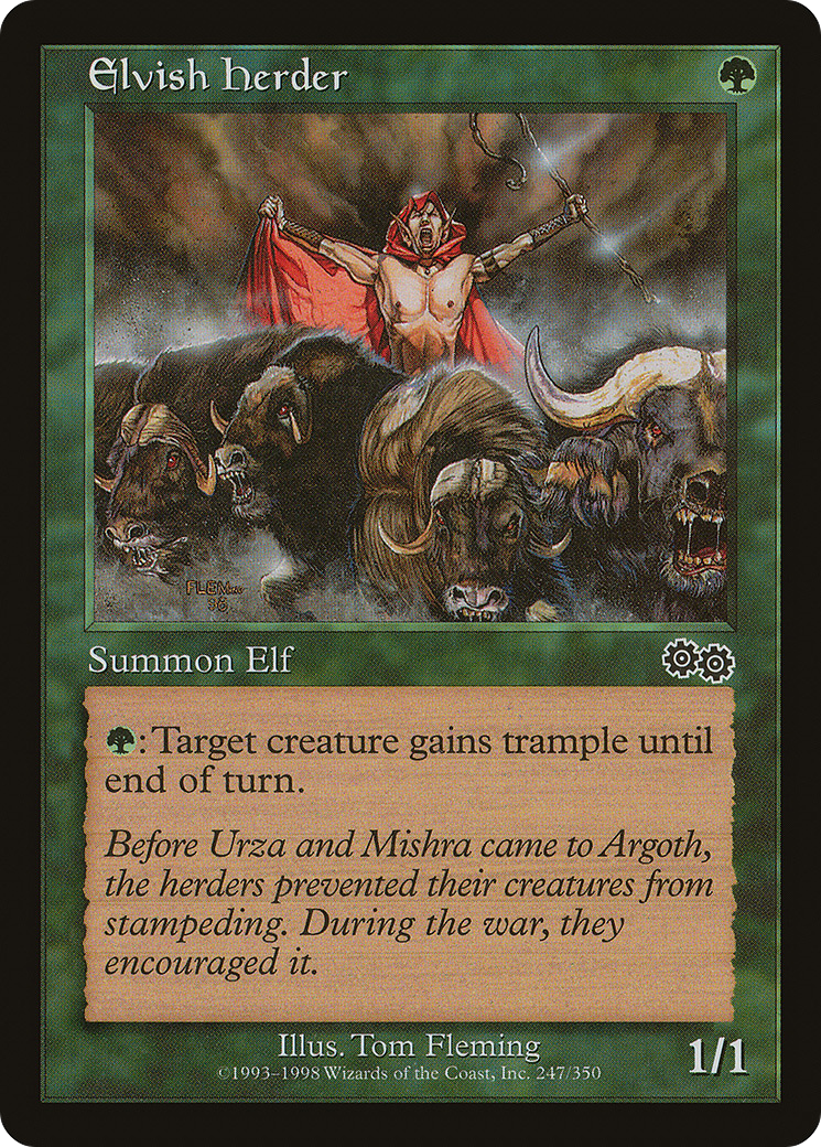 Elvish Herder (247) - Urza's Saga
