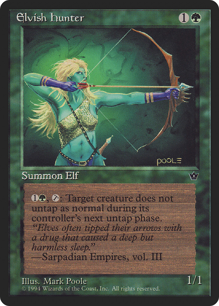 Elvish Hunter (a) - Fallen Empires