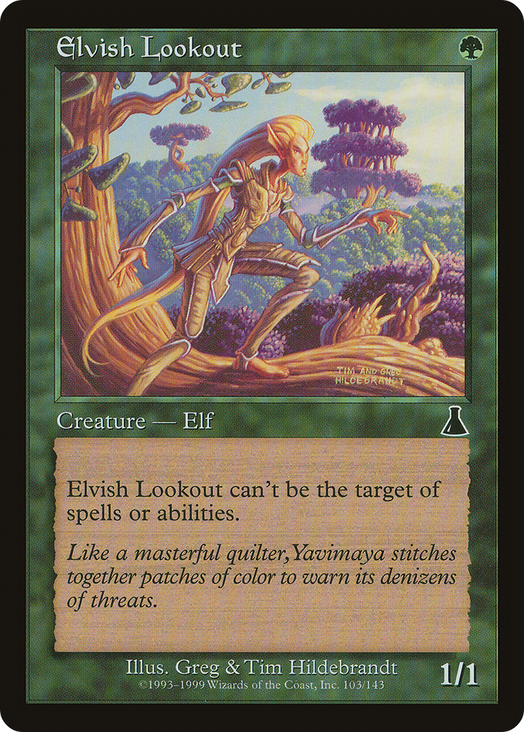 Elvish Lookout (103) Foil - Urza's Destiny