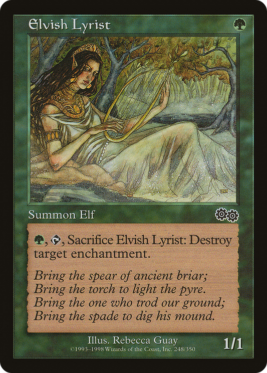 Elvish Lyrist (248) - Urza's Saga