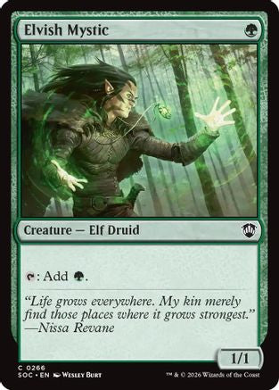 Elvish Mystic (266) - Commander: Secrets of Strixhaven