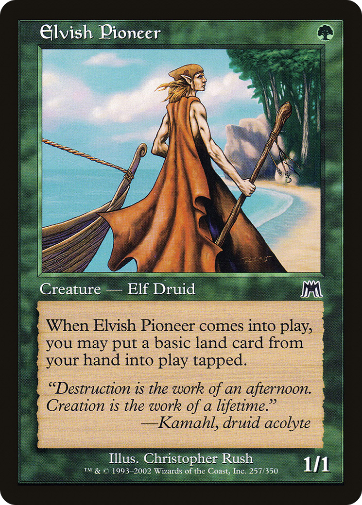 Elvish Pioneer (257) Foil - Onslaught