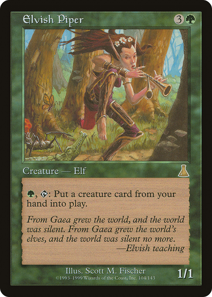 Elvish Piper (104) Foil - Urza's Destiny