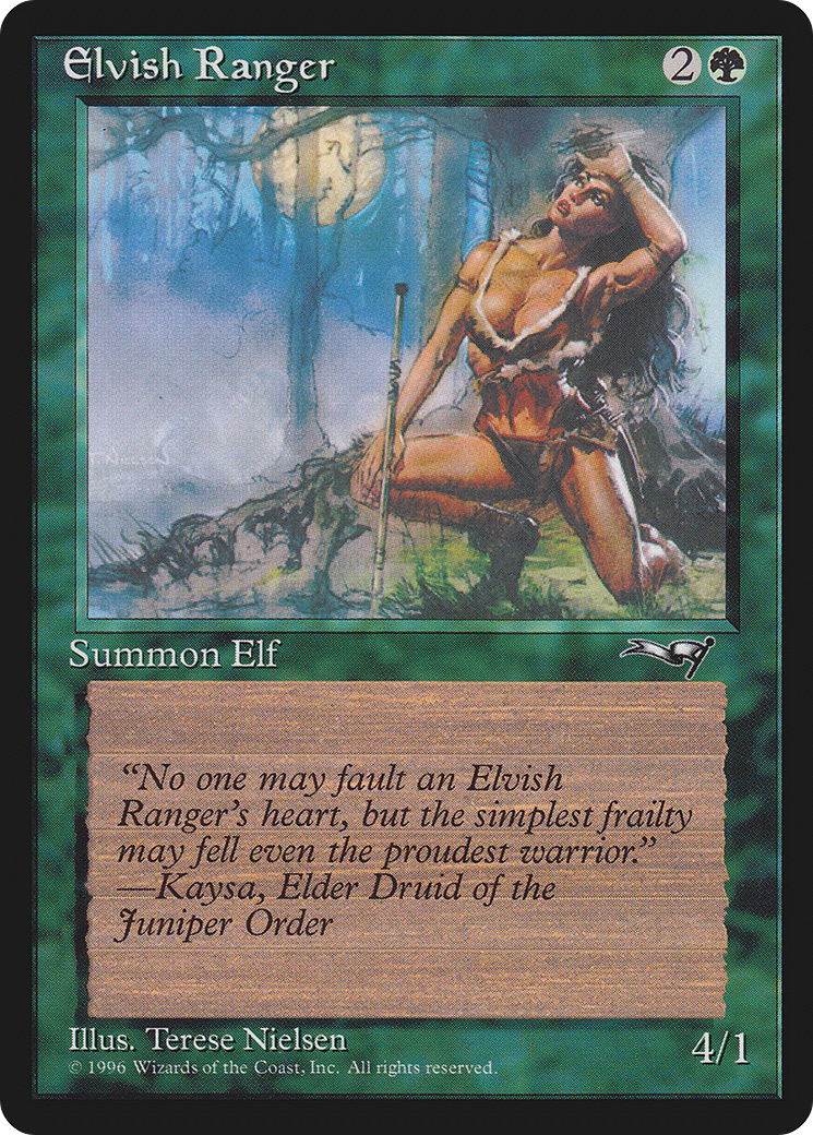 Elvish Ranger (a) - Alliances