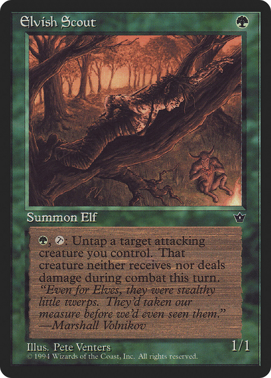 Elvish Scout (b) - Fallen Empires