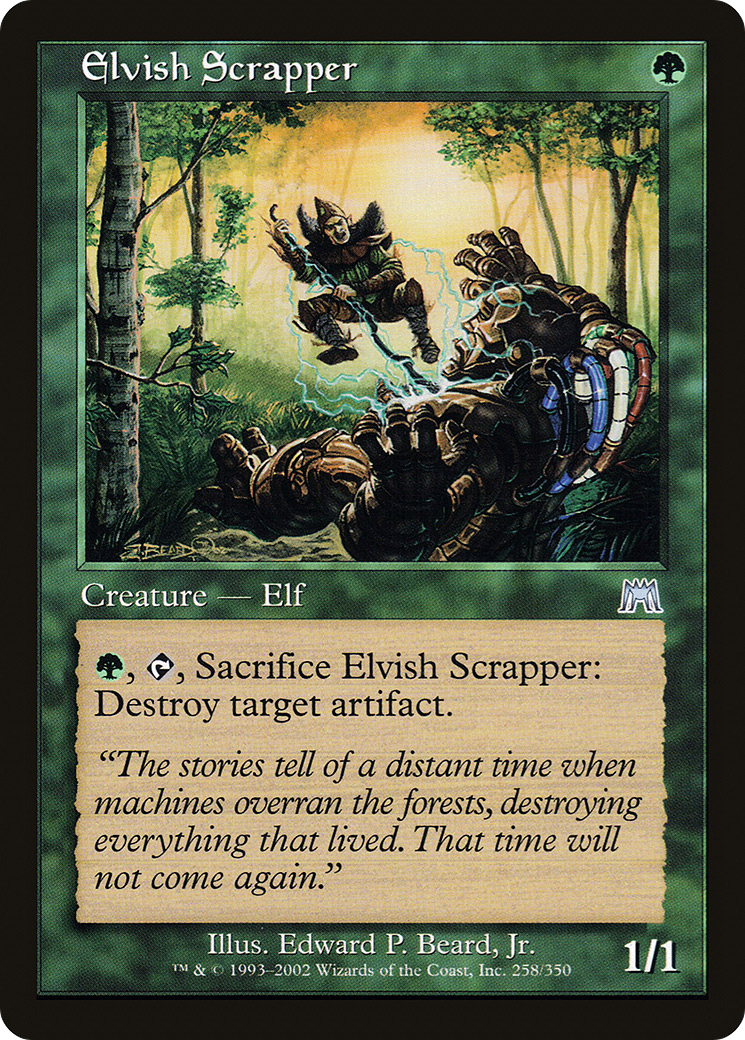 Elvish Scrapper (258) - Onslaught