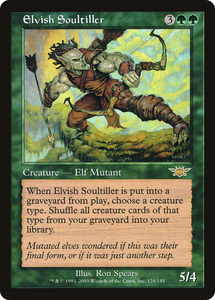 Elvish Soultiller (124) Foil - Legions