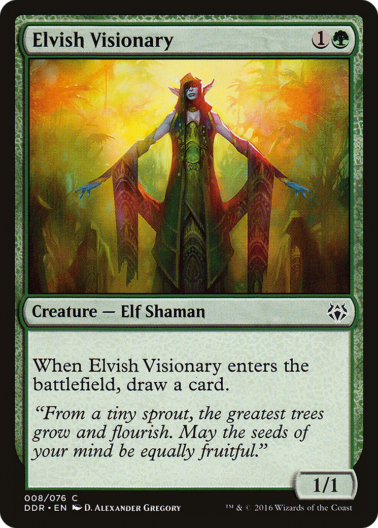 Elvish Visionary (008) - Duel Decks: Nissa vs. Ob Nixilis